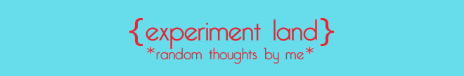 {experiment land}