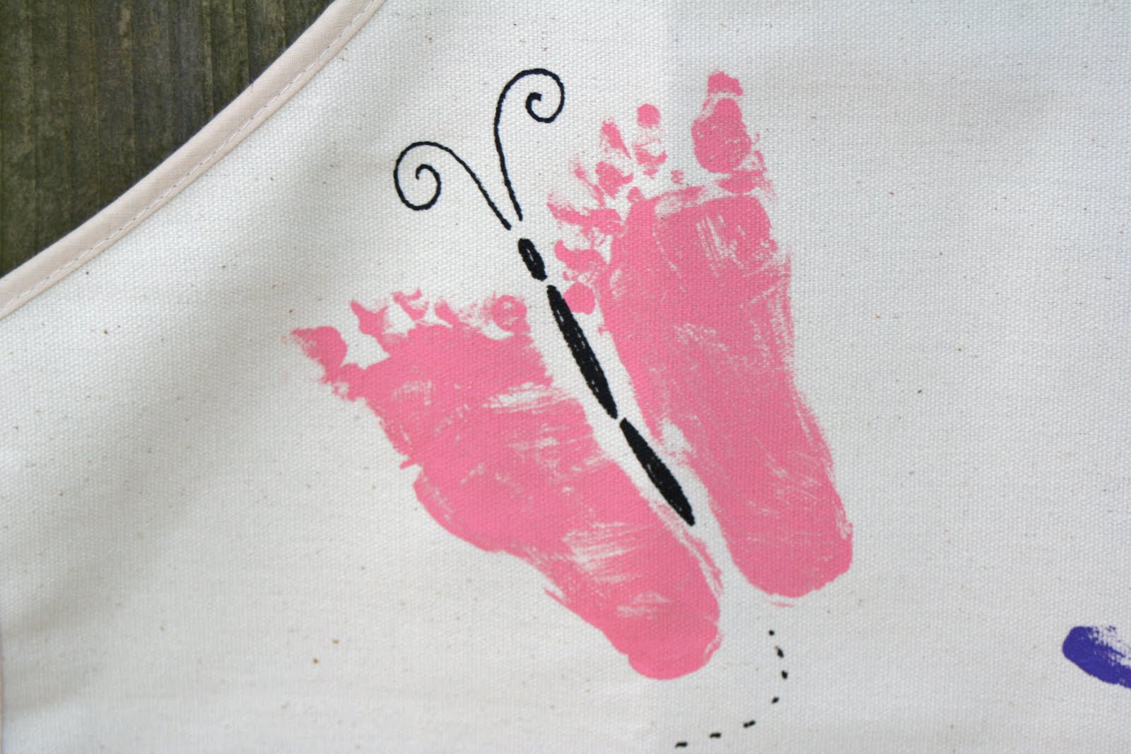 mother's day hand and foot art
