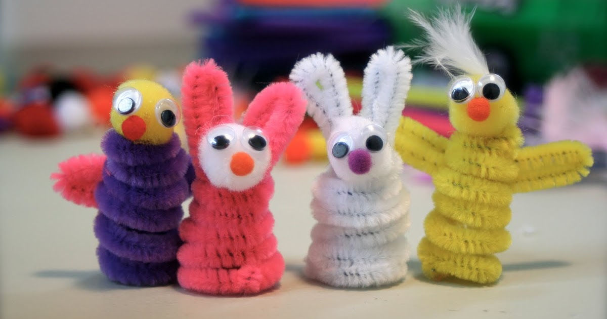 Little Page Turners Pipe Cleaner Bunnies