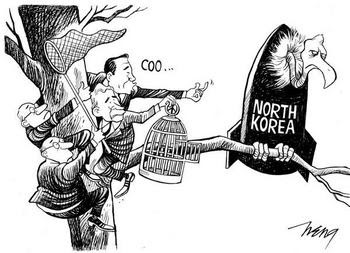 Cartoon North Korea
