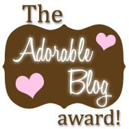 Adorable blog award