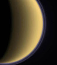 Titán, satélite natural de Saturno