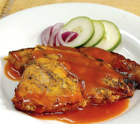 Grilled Blue Marlin with Lemongrass Tomato Sauce Recipes