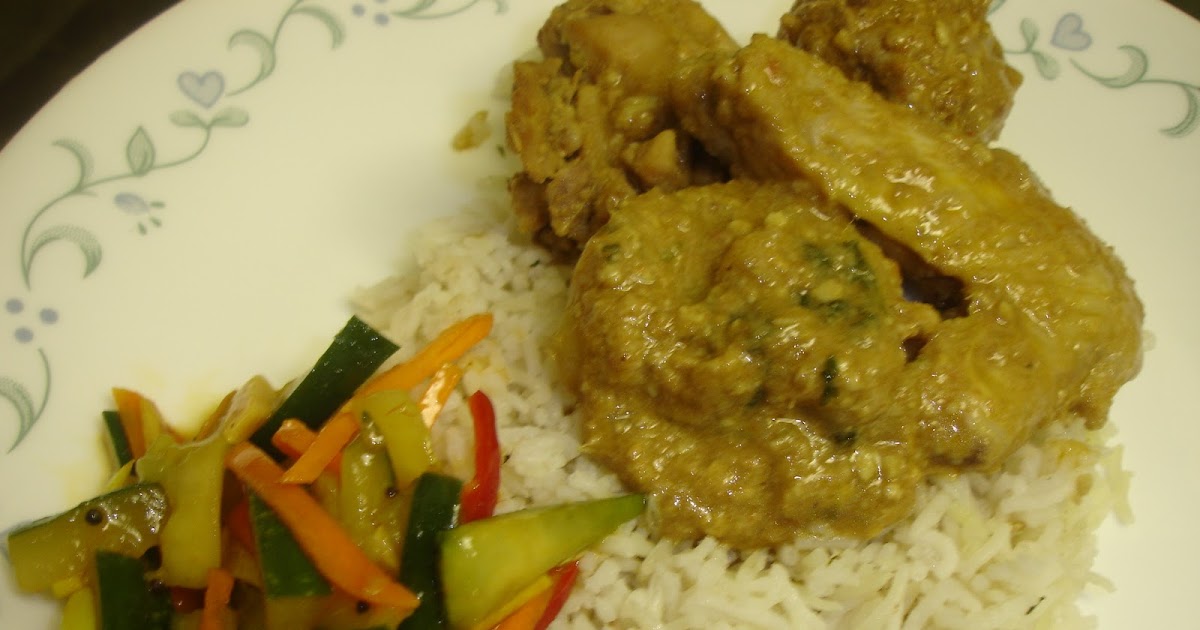 Sweet Addictions Chicken Kurma with Ghee Rice
