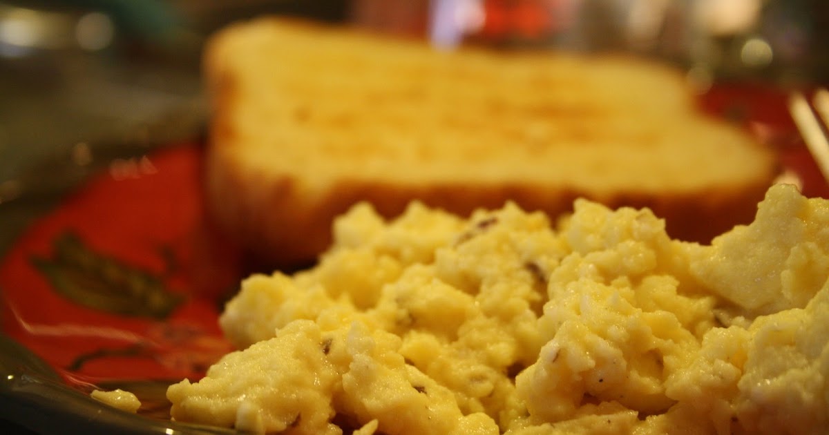 Kait's Plate Barefoot Contessa's Scrambled Eggs with Truffles