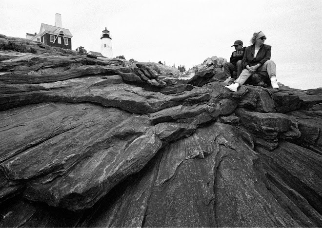 Nancy & Jay at Pemequid Lighthouse, Maine