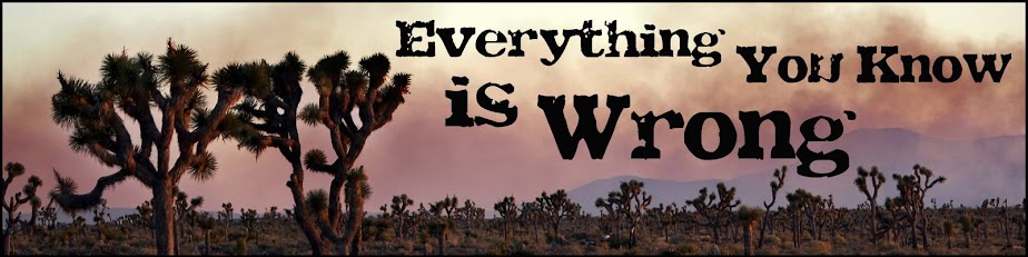 Everything You Know Is Wrong