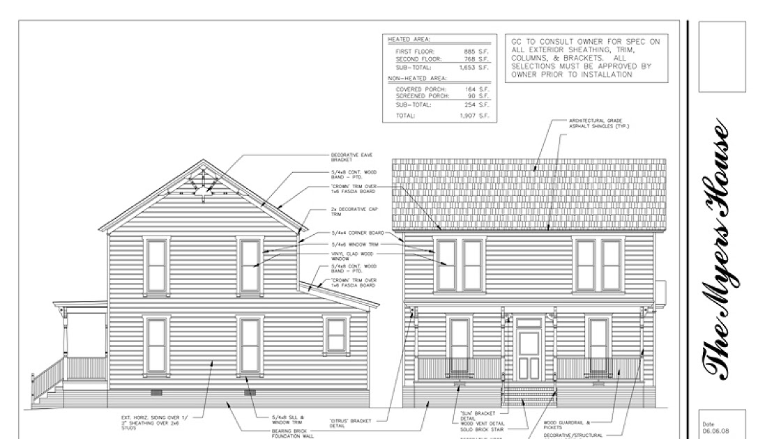 GoldieLoo WoodworksBlog The Myers House NC