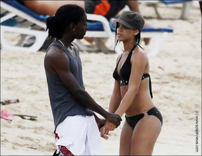 rihanna with boyfriend
