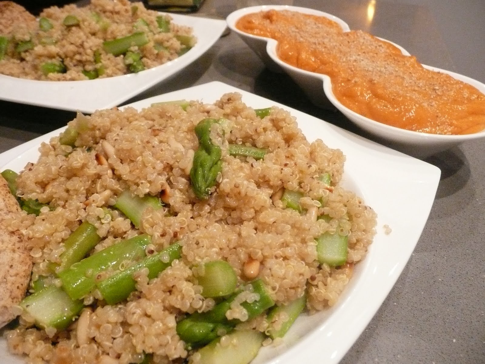 I made this super yummy quinoa recipe from 101 cookbooks the other day.