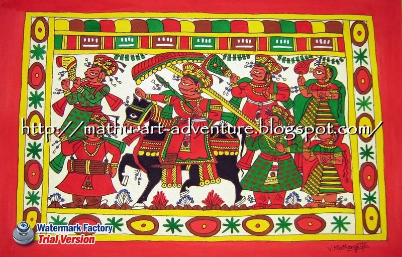 Traditional Indian Paintings Phad Painting [Rajasthan]