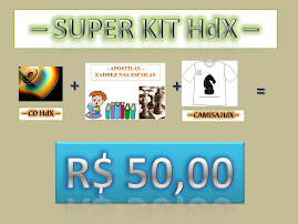Kit HdX - CD + CAMISA + 3 APOSTILAS