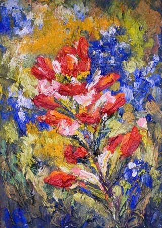 blue bonnet indian paintbrush tattoo blue bonnet indian paintbrush tattoo