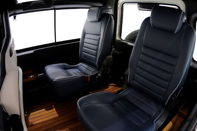 2011 Startech Land Rover Defender 90 Yachting Edition Rear Seats Interior