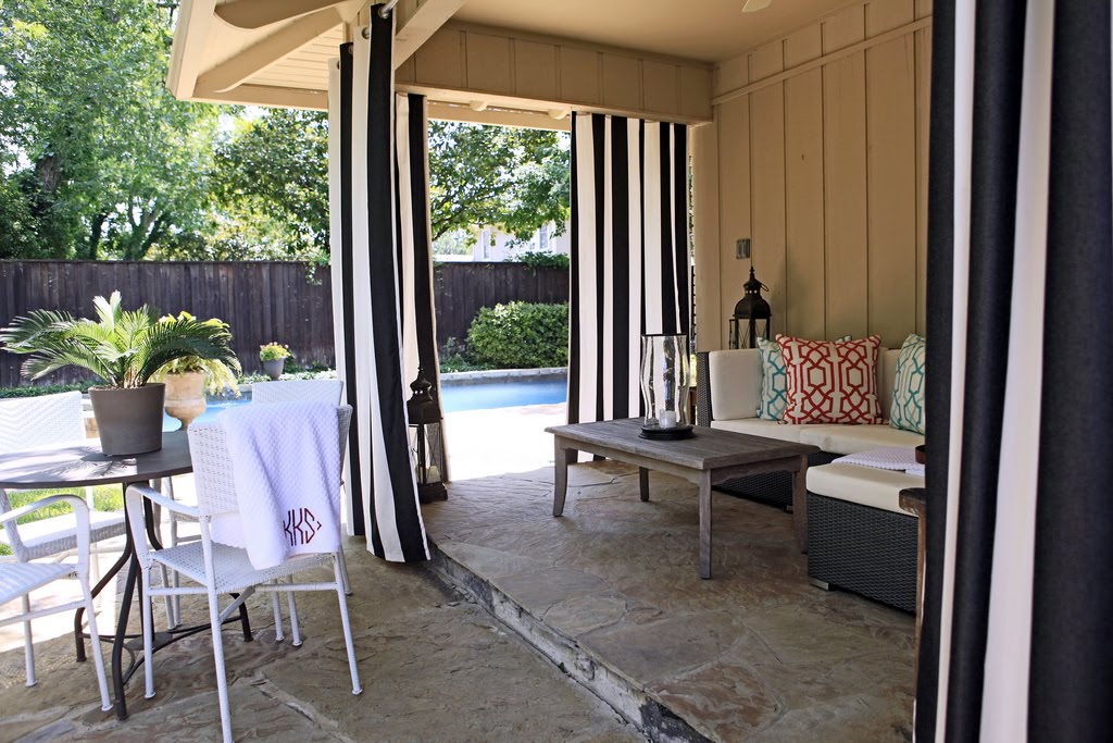 Knight Moves Outdoor Curtains