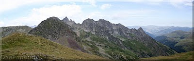 Panorámica desde la Tuca dera Escaleta