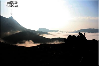 Anboto visto desde Urkiolagirre