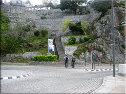 Subimos las escaleras