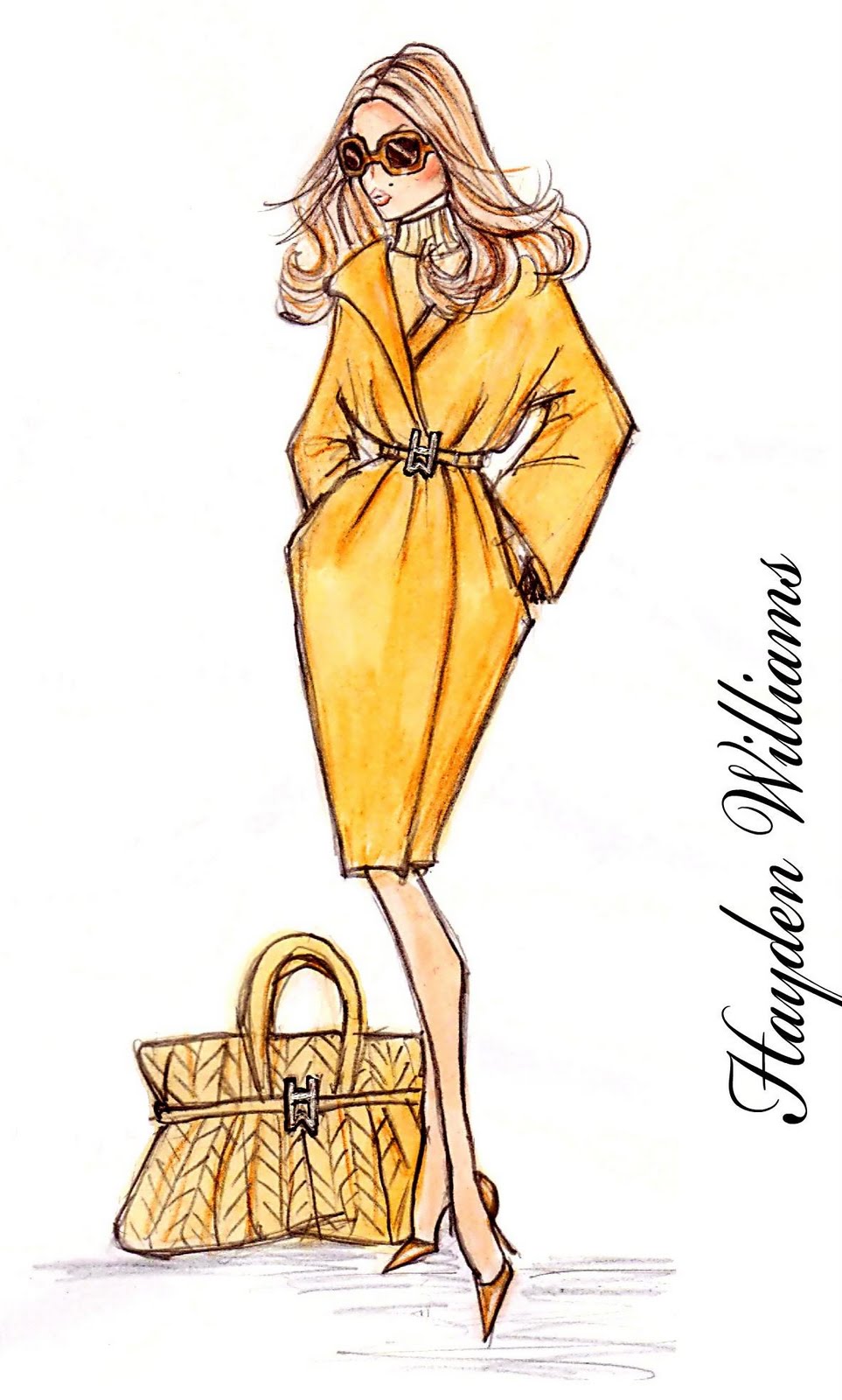 Hayden Williams Fashion Illustrations: Hayden Williams Favourite Fall