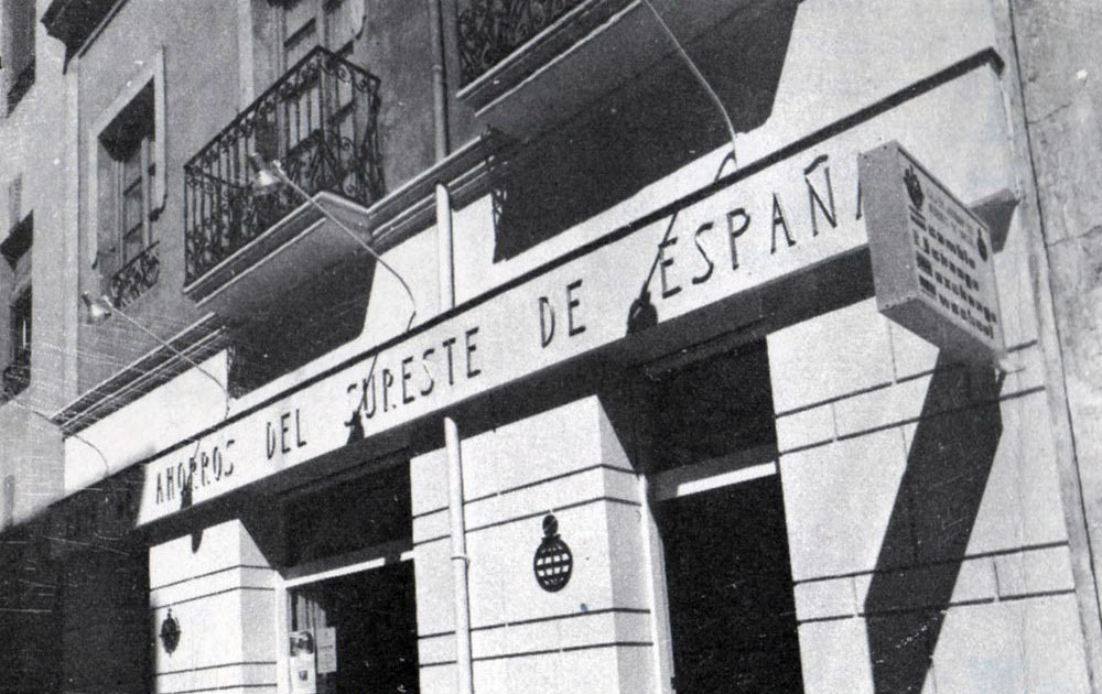 Barrio de Benalúa La Caja de Ahorros del Sureste en Benalúa