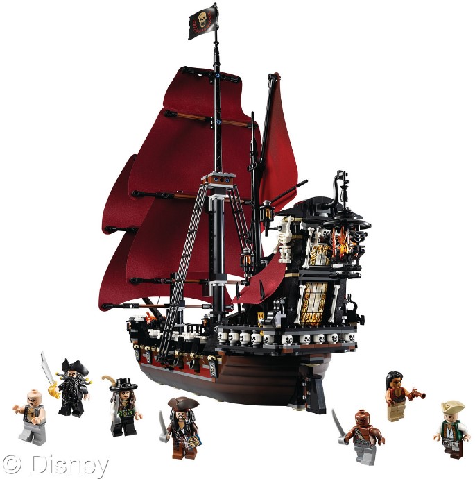 #4195 Queen Anne's Revenge Finally someone disclosed all the LEGO Pirates of 