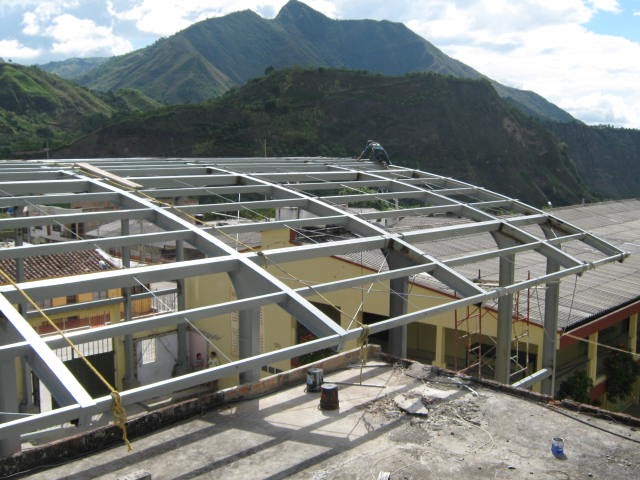 Estructuras metálicas: Estructura para cubiertas construidas en acero