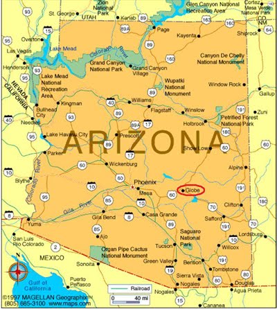 Where in the World is Globe, Arizona?