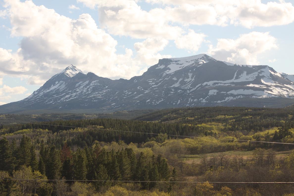 Michigan Exposures Empire Builder Glacier Mountain National Park