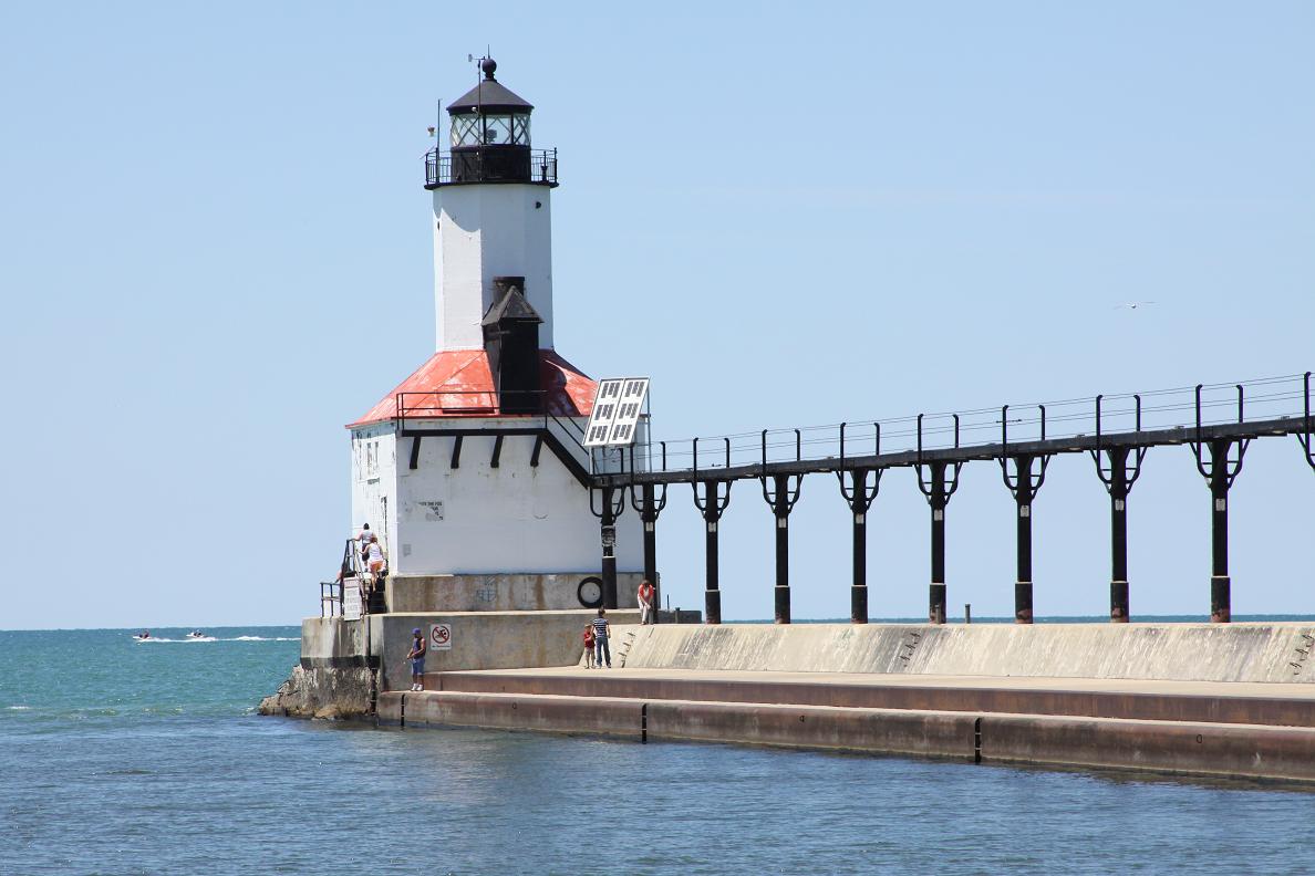 Michigan Exposures: Michigan City East Light