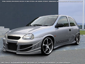 Car Popular Opel Corsa B Bodykit Phantom