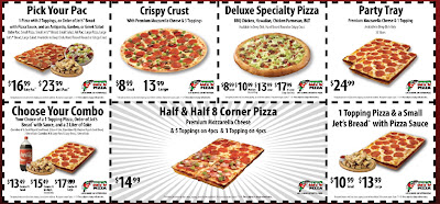 Jet S Pizza Menu Nutrition