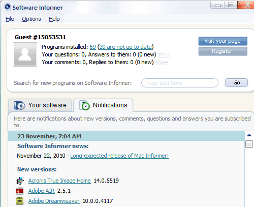 Software Informer Software Informer