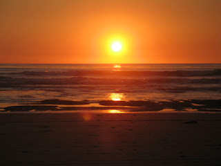 Sunset at San Elijo State Beach
