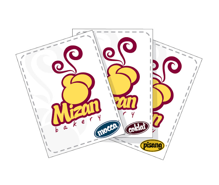 Logo Design Process : Mizan Bakery