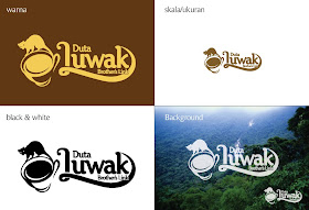 Desain Logo Duta Luwak Brother's Link