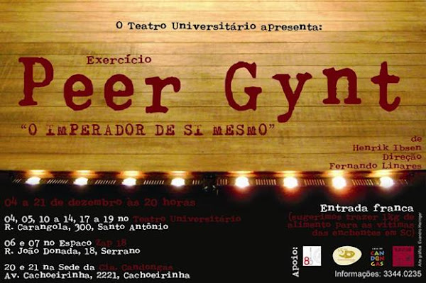 Exercício Peer Gynt