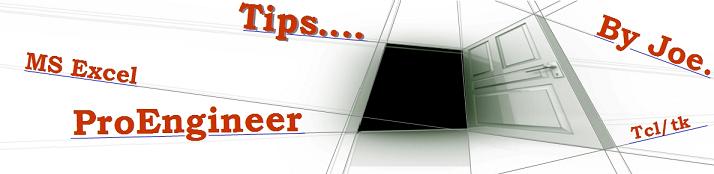 Tips by Joe (Proe, Excel...)
