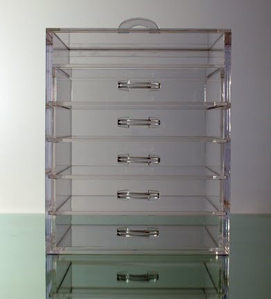 Kim Kardashian Makeup Storage. storage "cube" is $290!