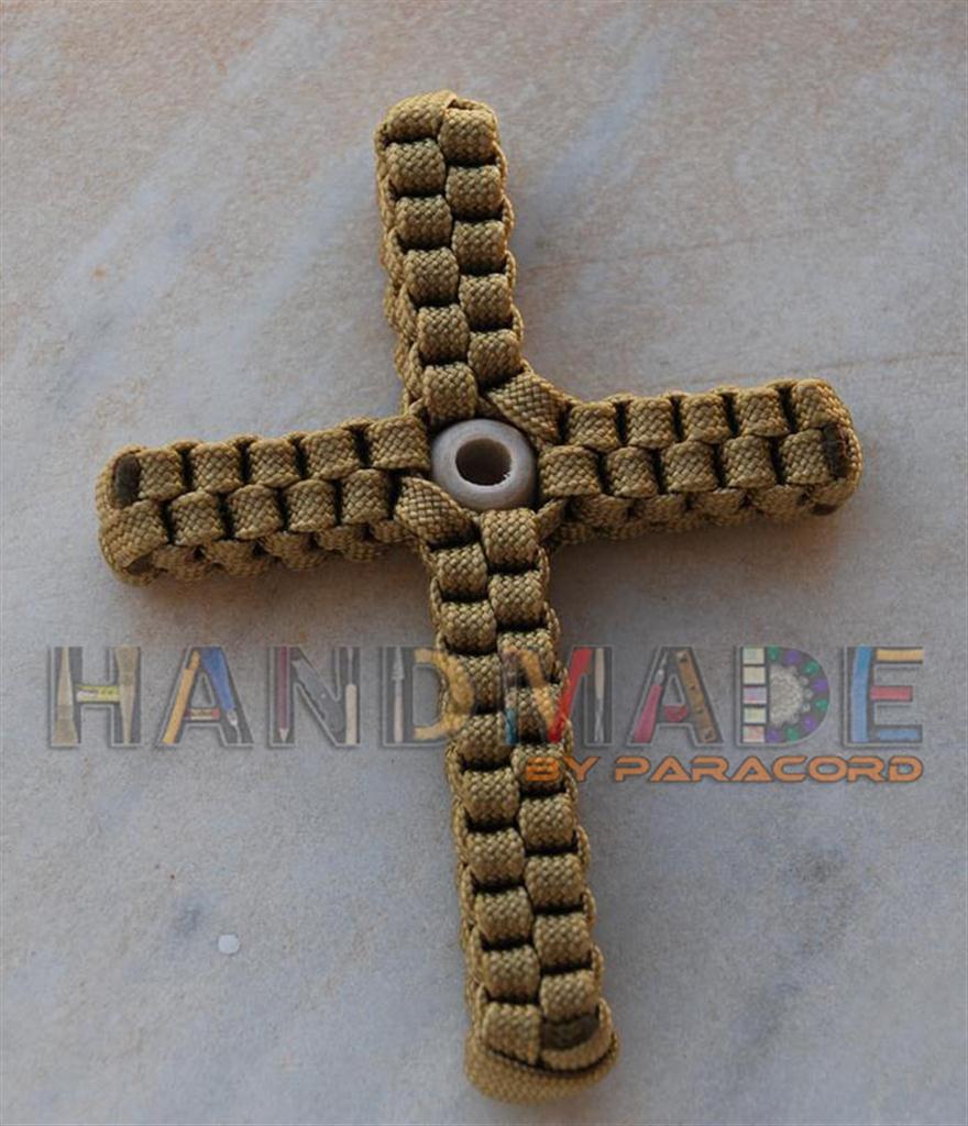 Hamdmade by Paracord Square Paracord Cross