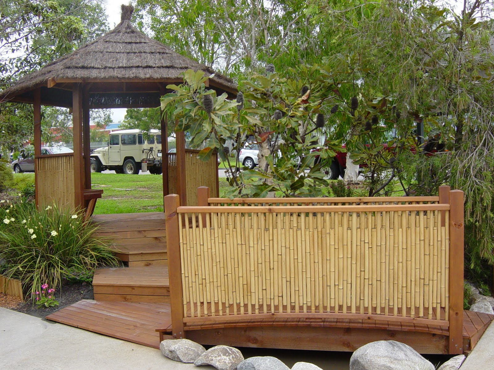 Noosa Custom Lattice & Bamboo Gazebos and Day Beds