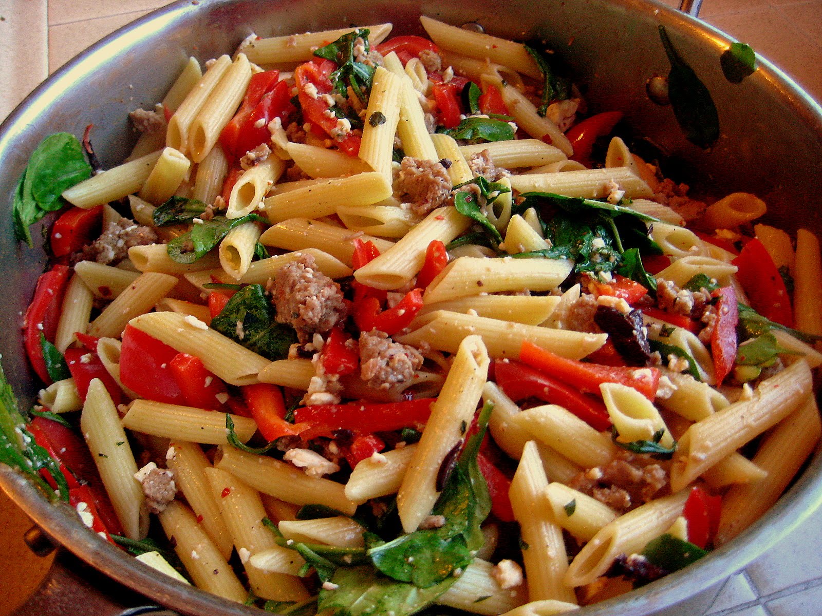 Sausage Pepper Pasta