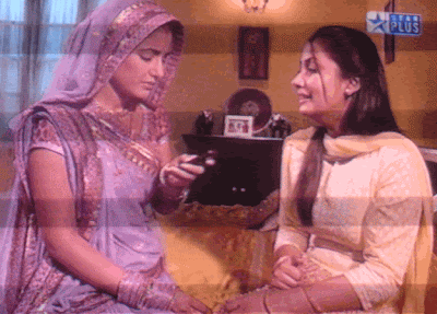 Nandini and Akshra in Ye Rishta Kya Kehlata Hai on Star Plus