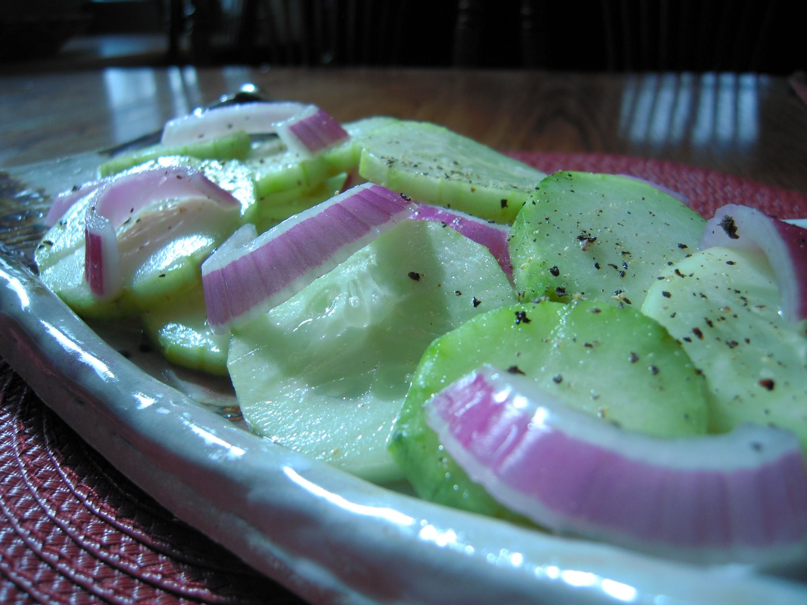 HEAL BALANCE LIVE Marinated Cucumbers