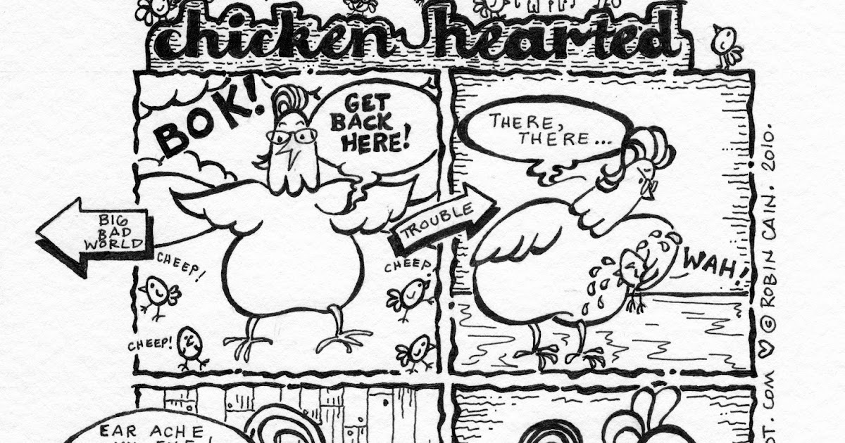 Mindzai Comics Chicken Hearted
