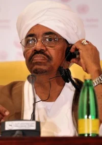 Omar Hassan AL-Bashir, presidente do Sudão