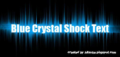 Blue Crystal Shock Text