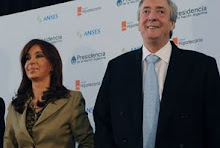 Cristina Fernández y Néstor Kirchner en Mar del Plata