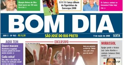 Jornal Bom Dia, Notícias