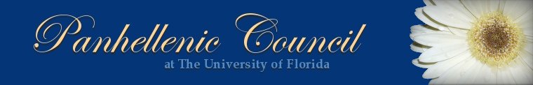 University of Florida's Panhellenic Council