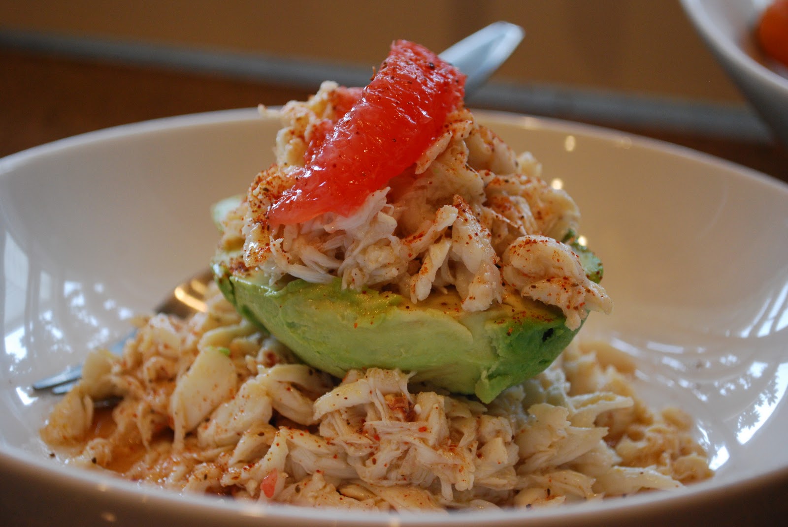 Jen's Gone Paleo Crab and Avocado Salad w/Grapefruit